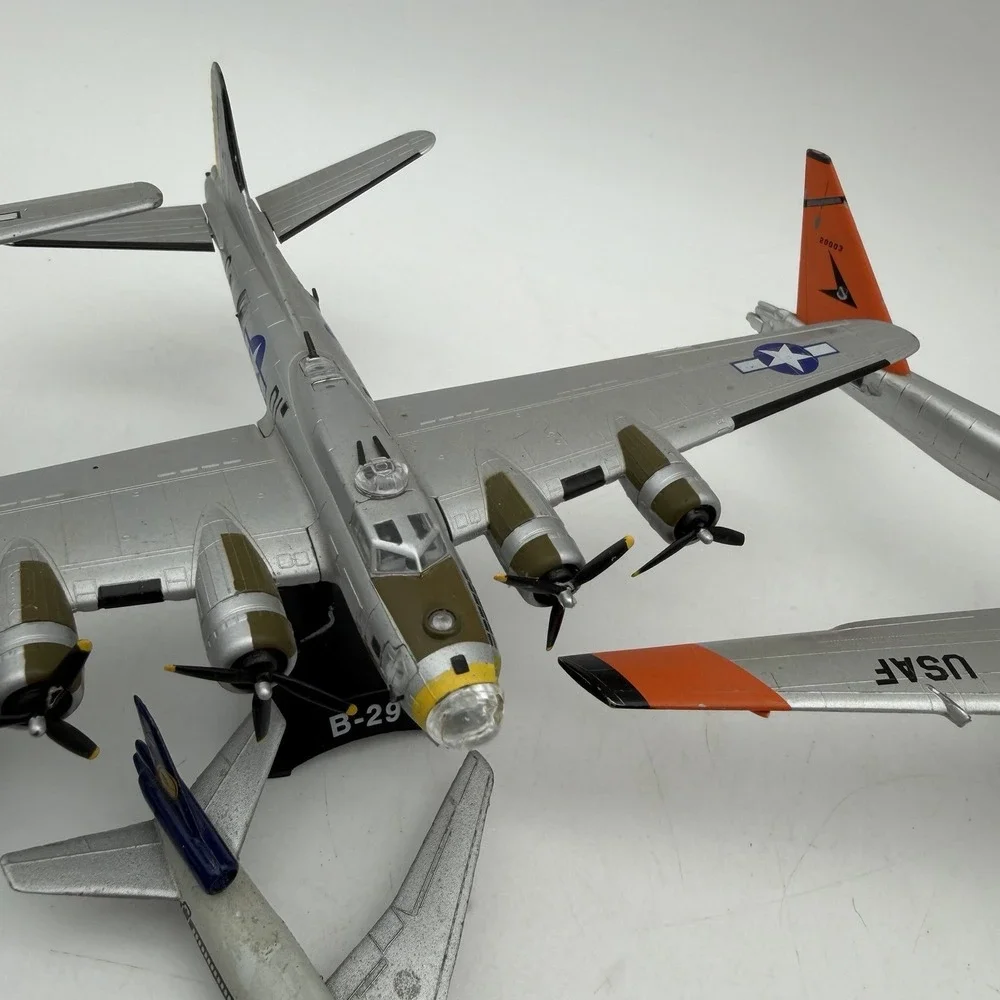 Lot Of 10 Scale Model Diecast Metal Airplanes